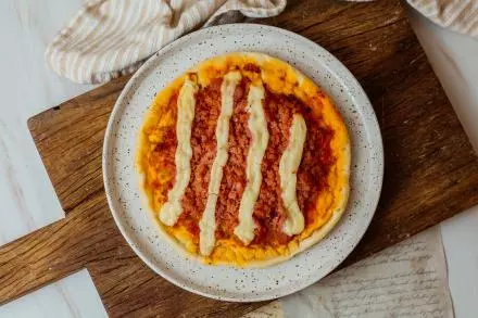 Calabresa com Requeijão